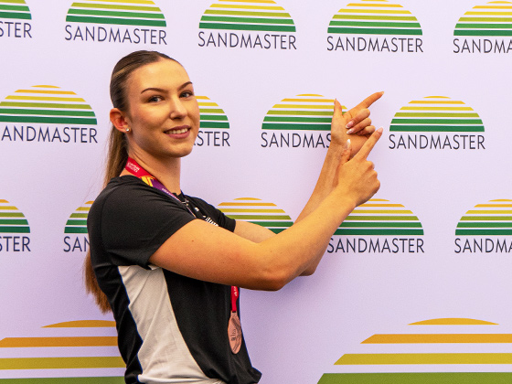 Aileen Kuhn setzt auf Sandmaster